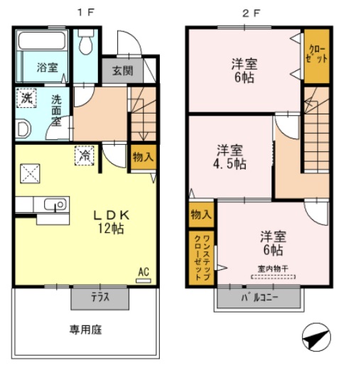 ラガータウン　3LDK(103・105)